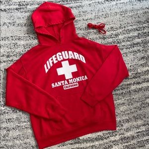 lifeguard santa monica hoodie